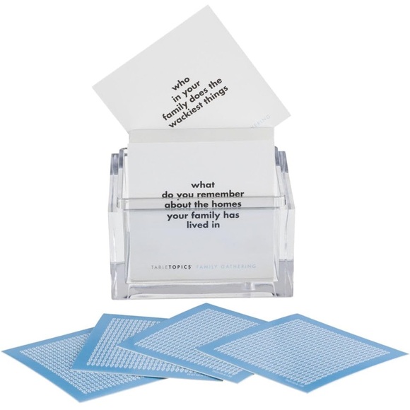 TableTopics Family Gathering - 135 Conversation Starter Question Cards - Picture 2 of 4